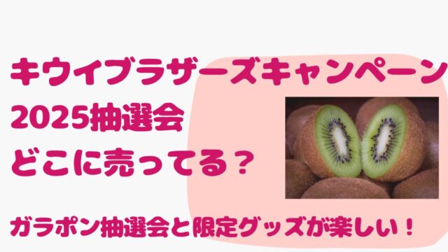 ガラポン抽選会と限定グッズが楽しい！